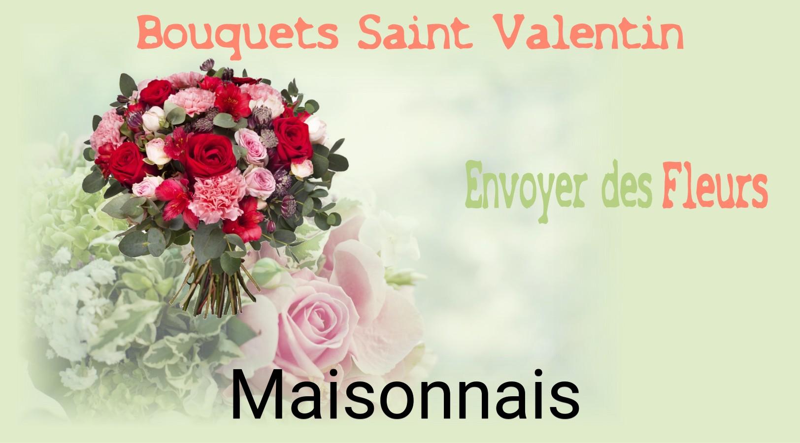 Roses de Saint-Valentin livrées à Maisonnais